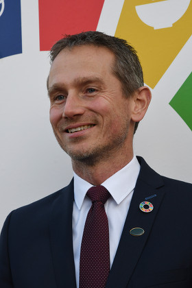 Denmark's minister for finance, Kristian Jensen at Green Summit, Copenhagen City Hall, Denmark - 19 Oct 2018