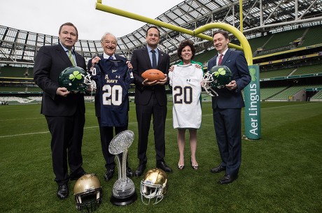 Announcement Of The Aer Lingus College Football Series, Dublin  - 25 Oct 2018