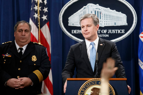 Fbi Director Christopher Wray Joins Us Editorial Stock Photo - Stock ...