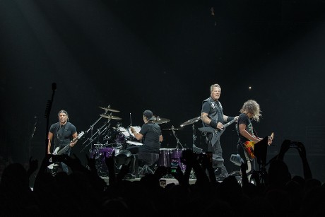 Metallica in concert at Fiserv Forum, Milwaukee, USA - 16 Oct 2018