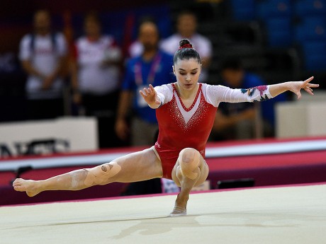 Caterina Barloggio Switzerland Competes Womens Floor Editorial Stock ...