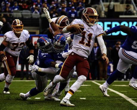 NFL Redskins vs Giants, East Rutherford, USA - 28 Oct 2018