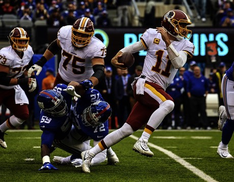 NFL Redskins vs Giants, East Rutherford, USA - 28 Oct 2018