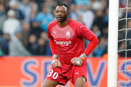 Steve Mandanda De Olympique De Marselha Imagem Editorial - Imagem