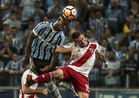 River Plate Players Celebrates Victory Second Editorial Stock Photo