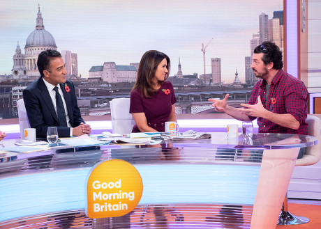 'Good Morning Britain' TV show, London, UK - 31 Oct 2018