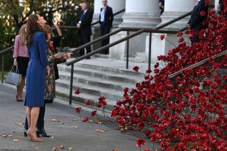 Catherine Duchess of Cambridge visits the Imperial War Museum, London, UK - 31 Oct 2018