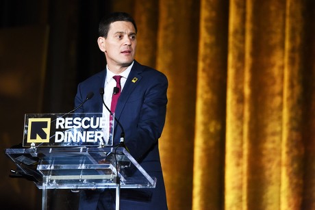 International Rescue Committee's Rescue Dinner, Inside, New York, USA - 01 Nov 2018