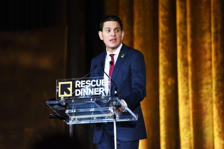 International Rescue Committee's Rescue Dinner, Inside, New York, USA - 01 Nov 2018