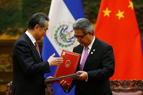 El Salvador's President Salvador Sanchez Ceren visits China, Beijing - 01 Nov 2018