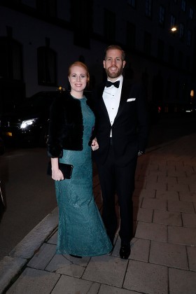 Anders Borg and Dominika Peczynski wedding, Stockholm, Sweden - 03 Nov 2018