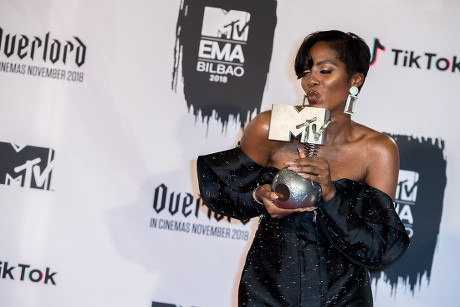 25th MTV Europe Music Awards, Press Room, Bilboa, Spain - 04 Nov 2018