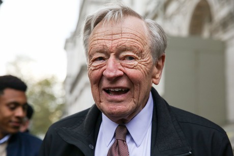 Lord Dubs and refugee activists deliver petition to Prime Minister, London, UK - 05 Nov 2018