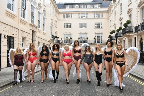 Simply Be's Christmas lingerie collection photocall, London, UK - 06 Nov 2018