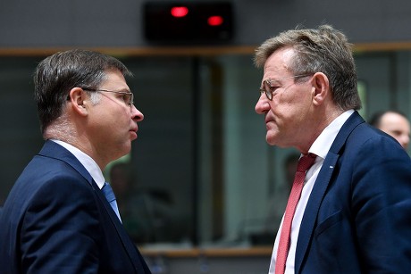 Eurogroup Finance Ministers meeting, Brussels, Belgium - 06 Nov 2018