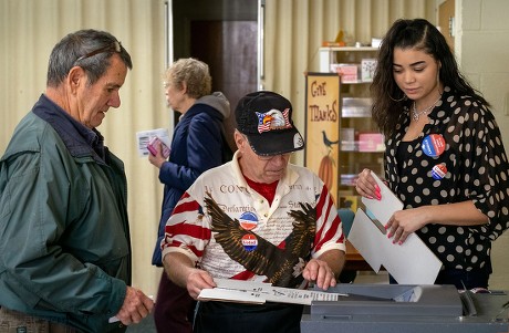 Voters cast ballots in the 2018 midterm elections, Ferguson, USA - 06 Nov 2018