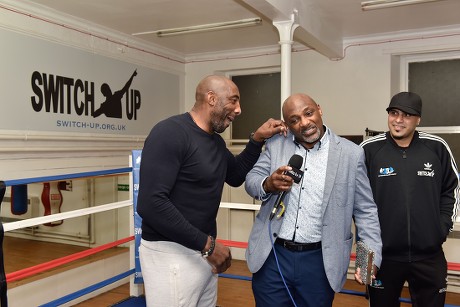 Herol Graham visits Nottingham school of Boxing, Nottingham, UK - 04 Nov 2018