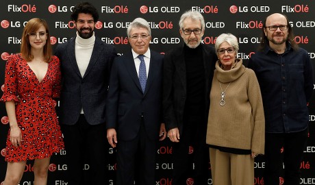 Presentation of the platform 'FlixOle' in Madrid, Spain - 07 Nov 2018