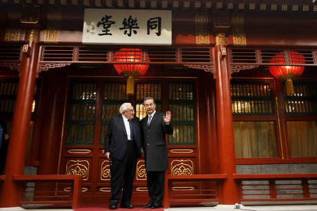 Former US Secretary of State Henry Kissinger visits Beijing, China - 08 Nov 2018