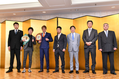 World title bouts press conference, Tokyo, Japan - 07 Nov 2018