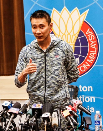 Malaysian badminton player Lee Chong Wei presser, Kuala Lumpur, Malaysia - 08 Nov 2018