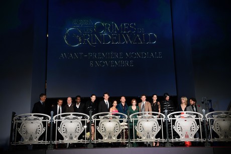 'Fantastic Beasts: The Crimes of Grindelwald' film premiere, Paris, France - 08 Nov 2018