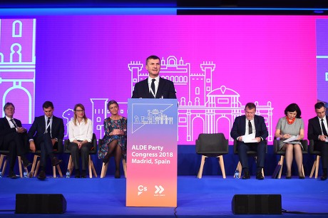 ALDE party congress in Madrid, Spain - 09 Nov 2018