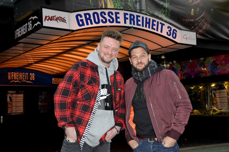 Ben Zucker and Claudio Capeo, Grosse Freiheit 36 photocall, Hamburg, Germany - 30 Oct 2018