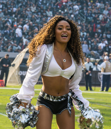 Oakland Raiders Cheerleaders Editorial Stock Photo - Stock Image