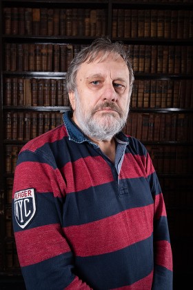 Professor Slavoj Zizek at Oxford Union, UK - 09 Nov 2018