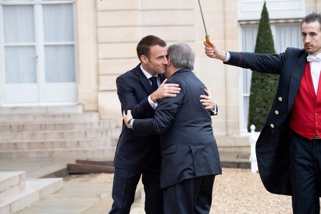 French President Emmanuel Macron United Nations Editorial Stock Photo ...