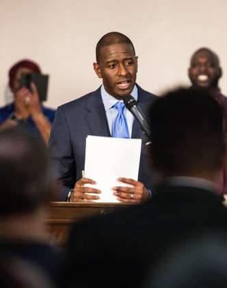 Mayor Tallahassee Florida Nominee Governorship Florida Editorial Stock