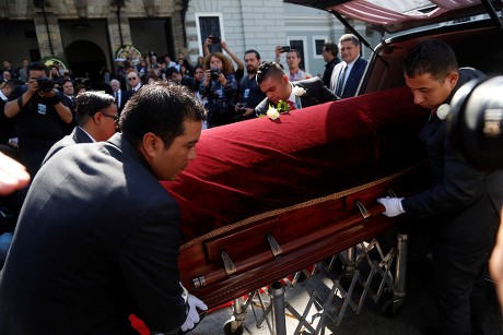 Funeral tribute to Mexican writer Fernando del Paso in Guadalajara, Mexico - 15 Nov 2018