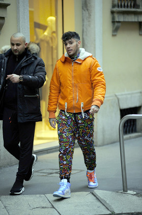 Emis Killa out and about, Milan, Italy - 19 Nov 2018