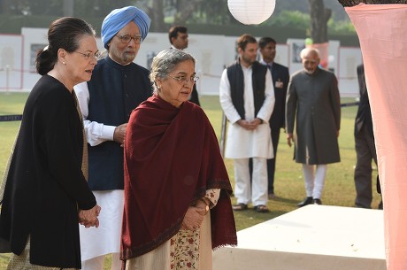 Indira Gandhi 101st Birth Anniversary, New Delhi, India - 19 Nov 2018