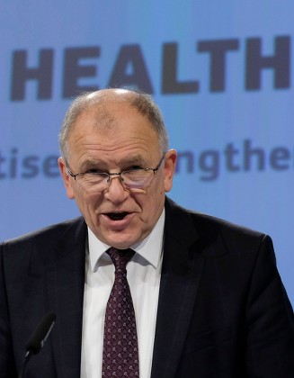 EU commission's health report in Brussels, Belgium - 22 Nov 2018