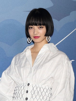 Nana Komatsu attends the photocall of the Chanel Metiers d Art 2022 23  Replica Show at