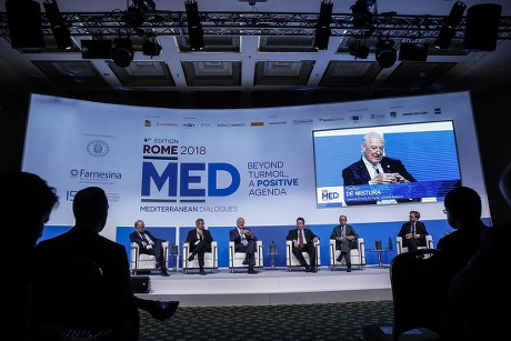 "MED Mediterranean Dialogues" event in Rome, Italy - 24 Nov 2018