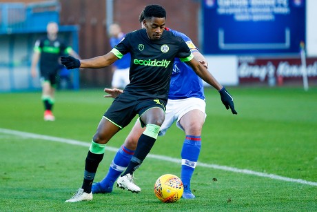 Forest Green Rovers Midfielder Carl Winchester Editorial Stock Photo ...