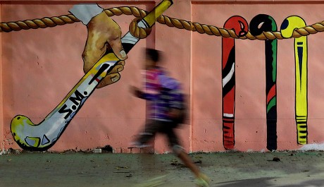 Man Walks Front Lifesize Murals Wall Editorial Stock Photo - Stock Image | Shutterstock Editorial