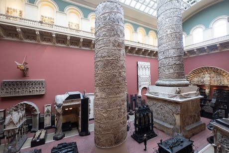 The Cast Courts at the Victoria and Albert Museum. Editorial