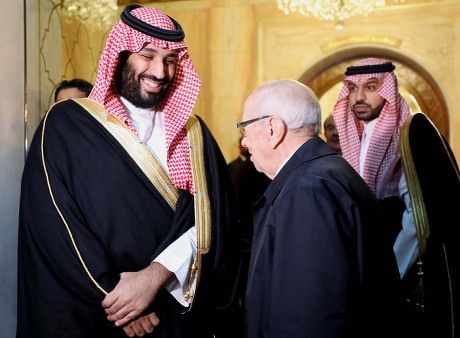 __COUNT__ Saudi Crown Prince visits Tunisia, Tunis - 27 Nov 2018 Stock ...