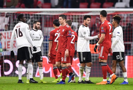 Bayern Benfica Players React After Uefa Editorial Stock Photo - Stock ...