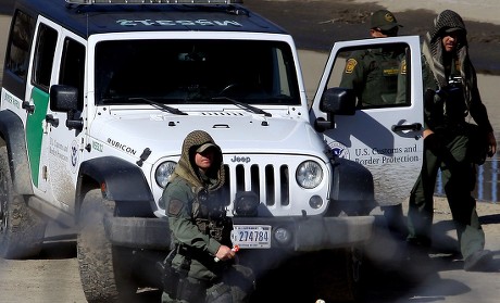 Us Border Patrol Agents Reinforce Steel Editorial Stock Photo - Stock Image  | Shutterstock