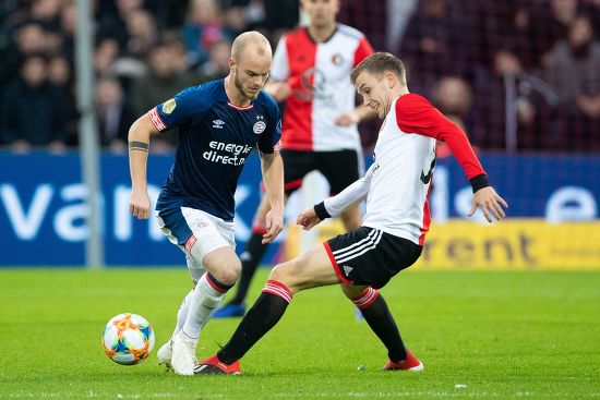 Jorrit Hendrix Psv Dylan Vente Feyenoord Editorial Stock Photo - Stock ...