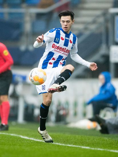 Mitchell Van Bergen Sc Heerenveen Editorial Stock Photo Stock Image
