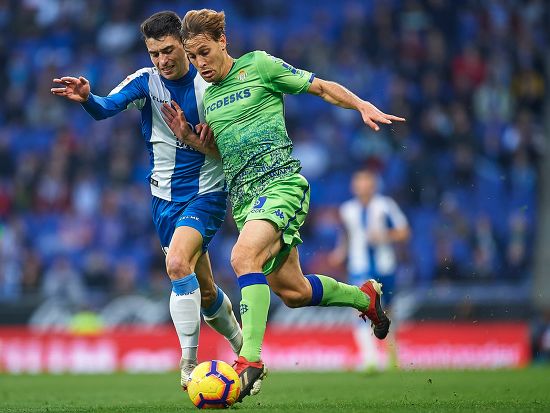 Sergio Canales Real Betis Marc Roca Editorial Stock Photo - Stock Image ...