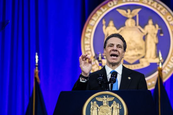 Governor Andrew Cuomo Speech His 3rd Editorial Stock Photo - Stock ...