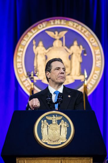 Governor Andrew Cuomo Speech His 3rd Editorial Stock Photo - Stock ...