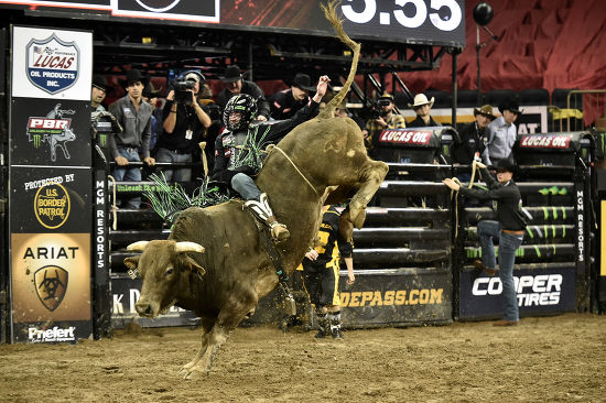 Professional Bull Rider Tanner Byrne Competes Editorial Stock Photo ...